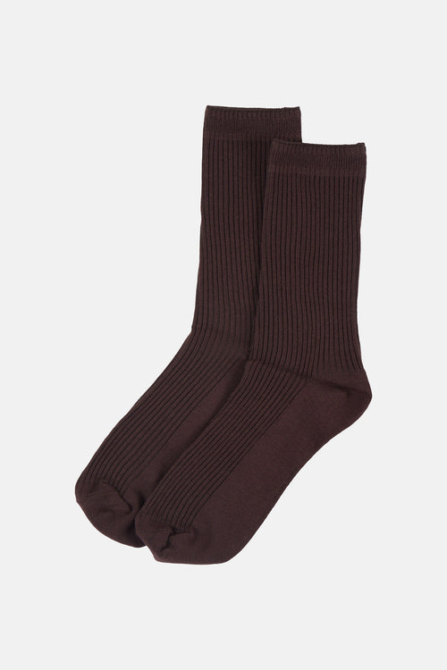 Chaussettes - brun
