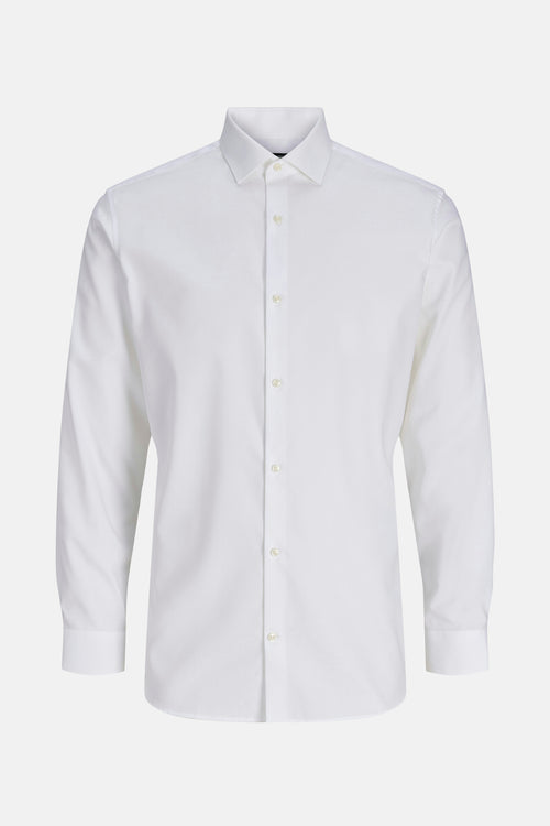 Chemise à manches longues - blanc