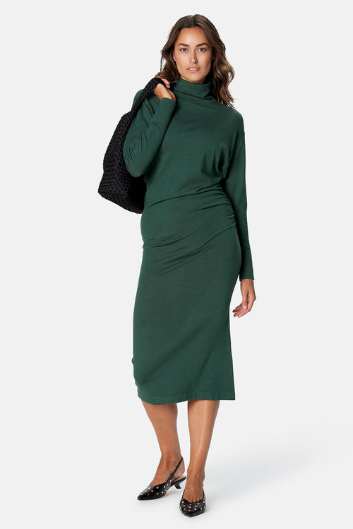 Robe à manches longues - vert