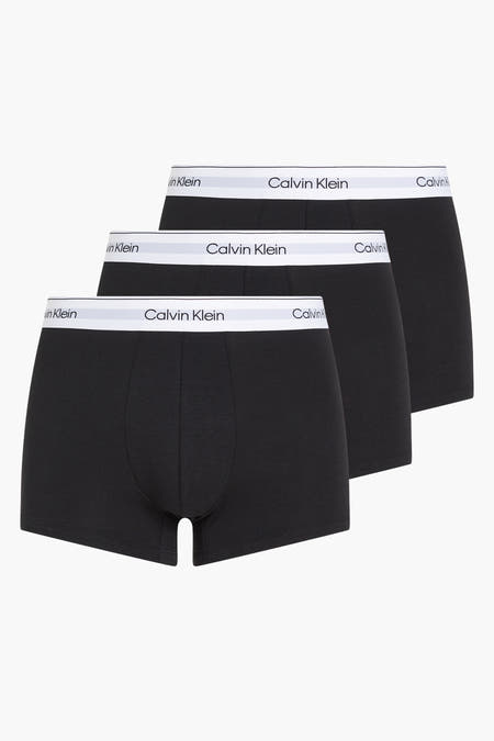 Short de boxers Calvin Calvin Klein, seen from back back with visible waistband with brand logo.