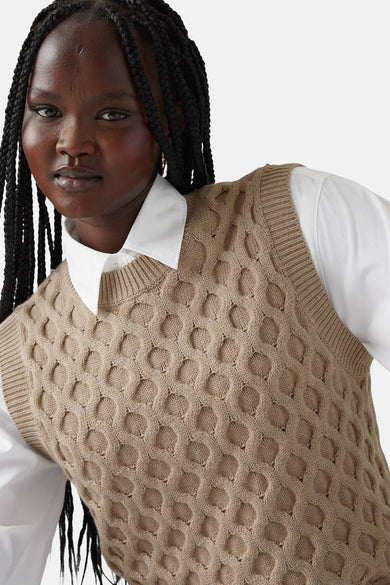 Débardeur - beige