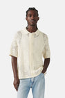 Chemise à manches courtes - Blanc
