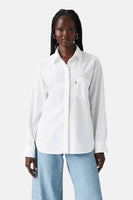 Chemise à manches longues - blanc