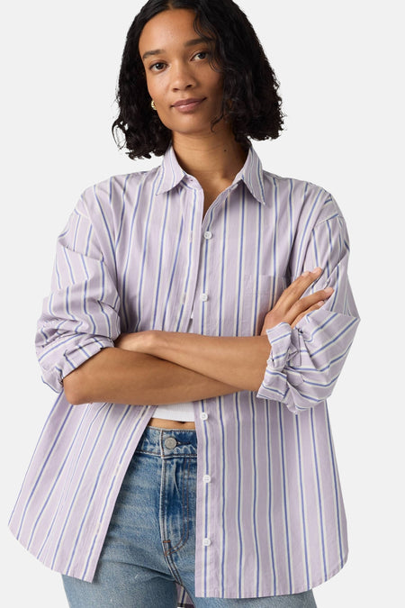 Chemise à manches longues - multicolore