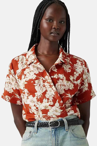 Chemise à manches courtes - multicolore