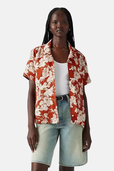 Chemise à manches courtes - multicolore