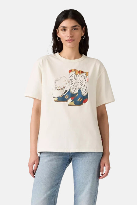 T-shirt à manches courtes - beige