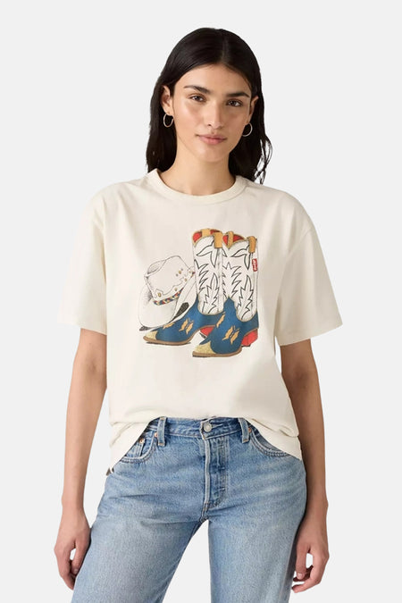 T-shirt à manches courtes - beige
