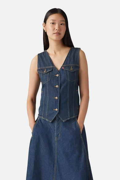 Chemisier (sans manches) dark blue denim - Levi's®