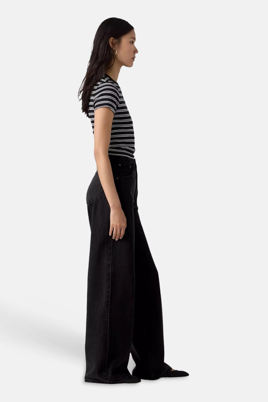Jeans straight black denim - Levi's®