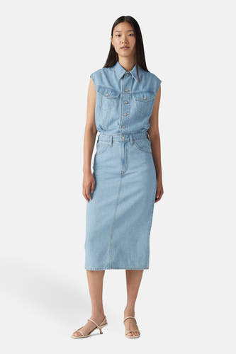 Robe - Light blue denim