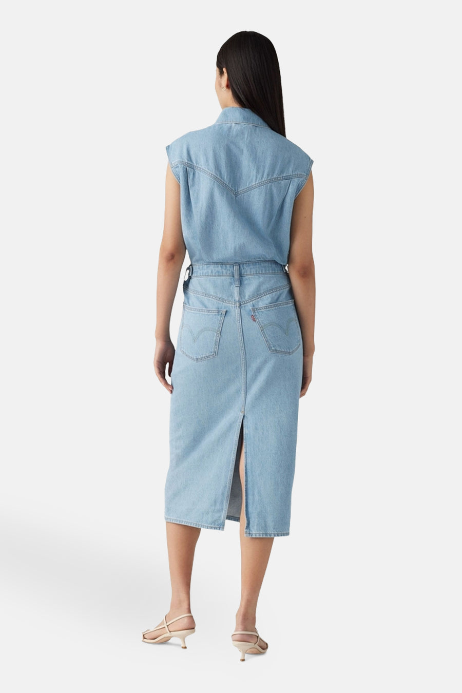 Robe - Light blue denim