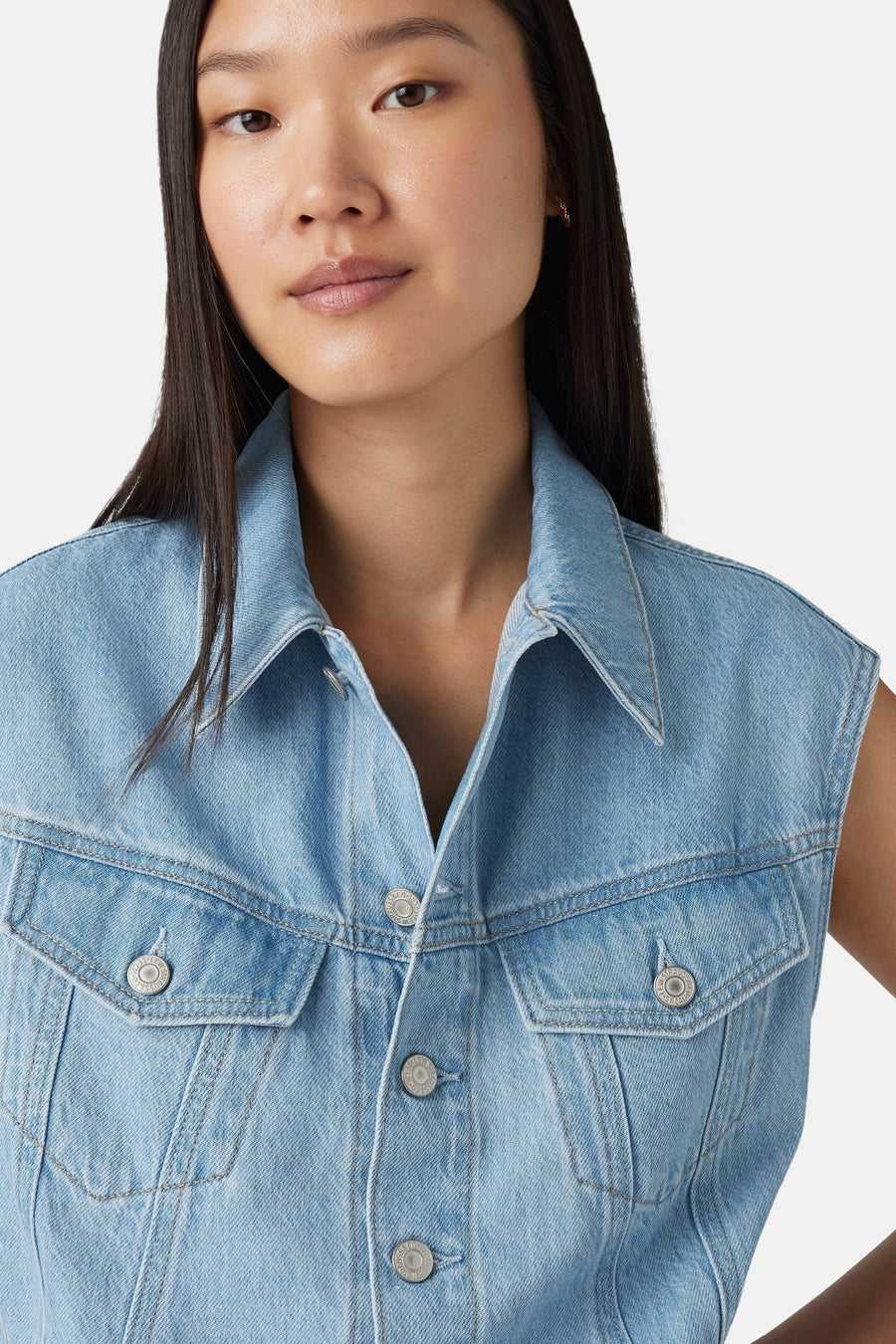 Robe - Light blue denim