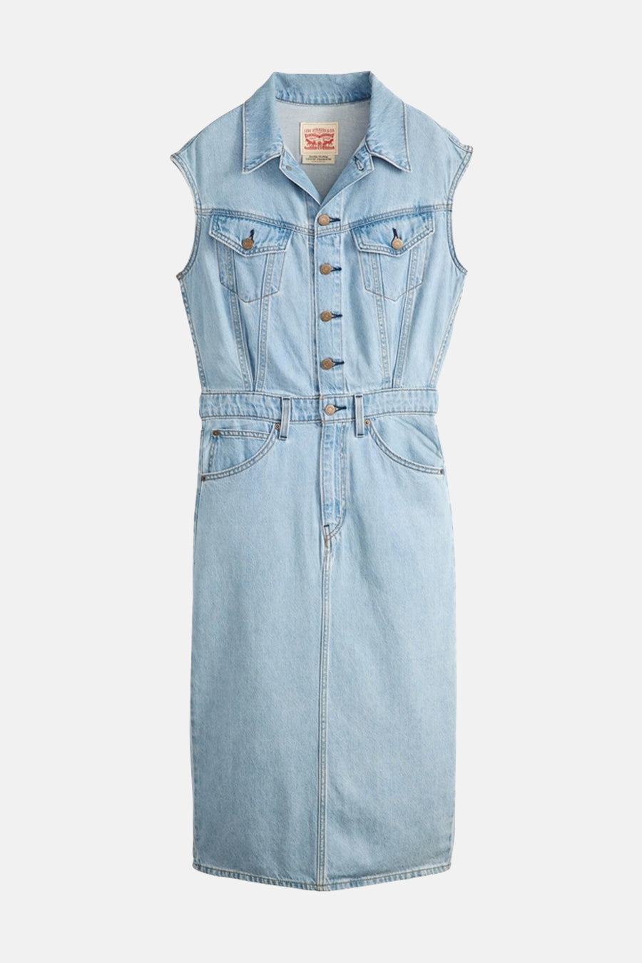Robe - Light blue denim
