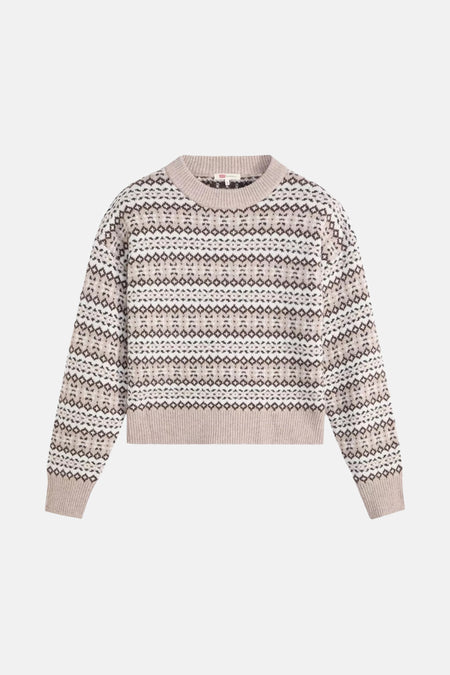 Pull à col rond - multicolore
