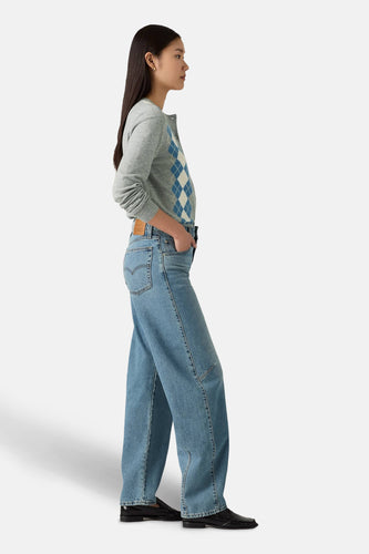 BAGGY DAD BARREL - light blue denim - Levi's® - 4