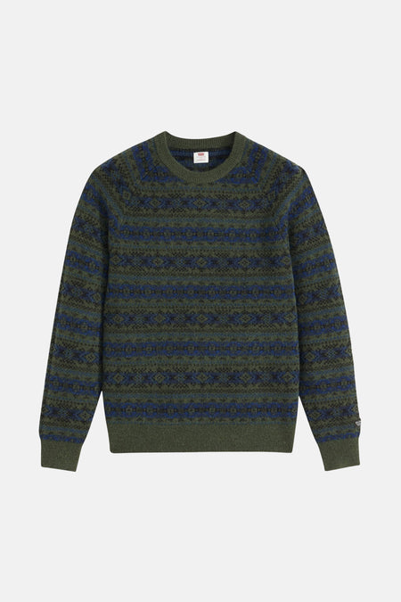 Pull à col rond - multicolore