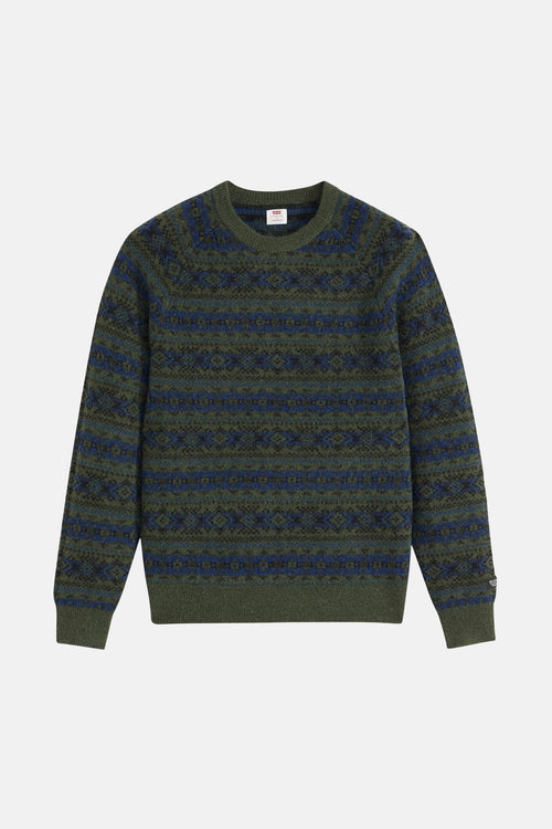 Pull à col rond - multicolore
