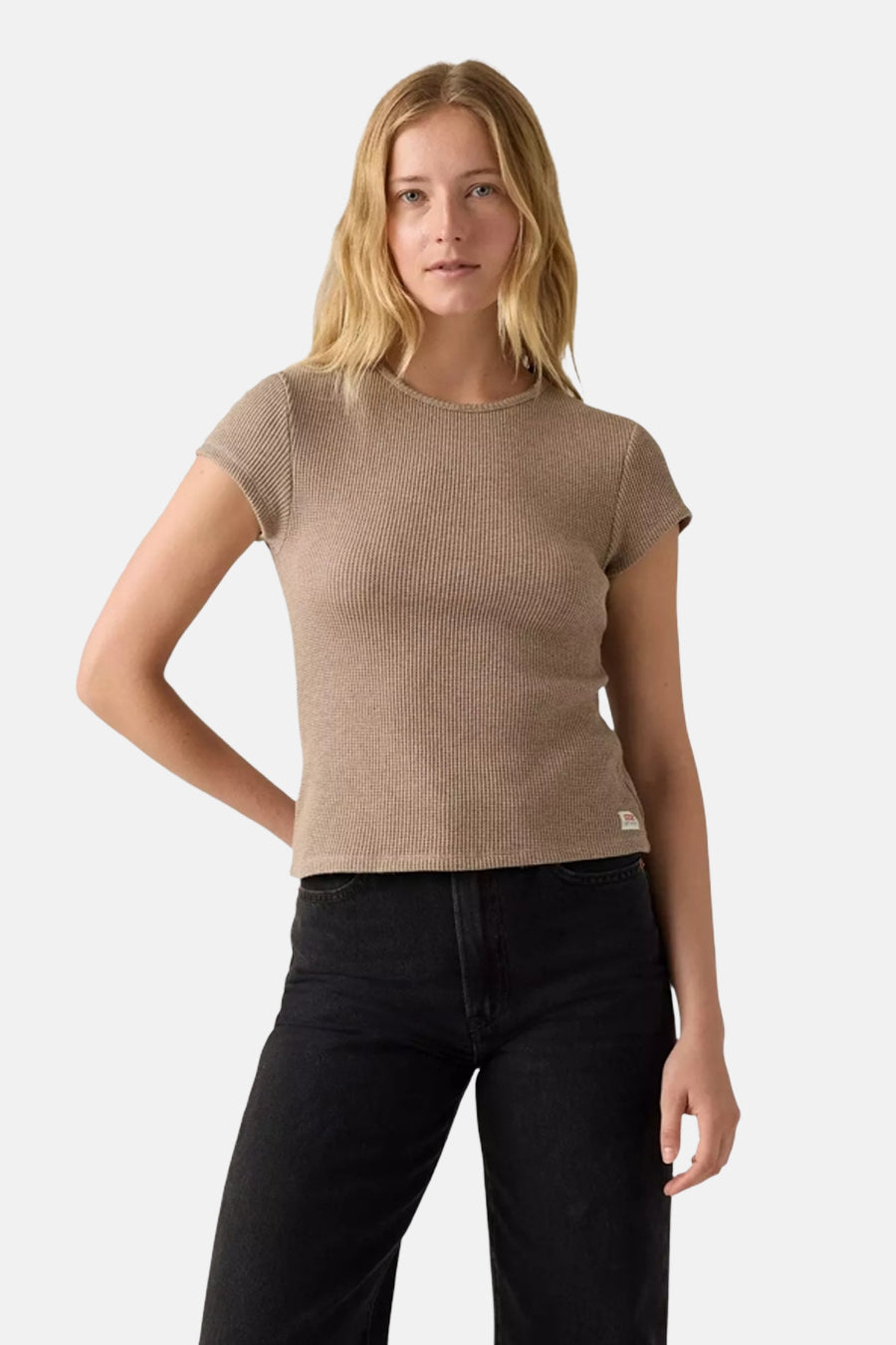 T-shirt à manches courtes - beige