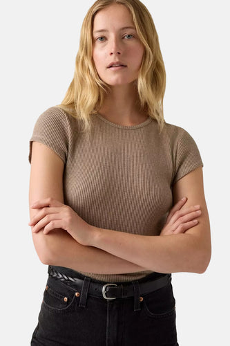 T-shirt à manches courtes - beige