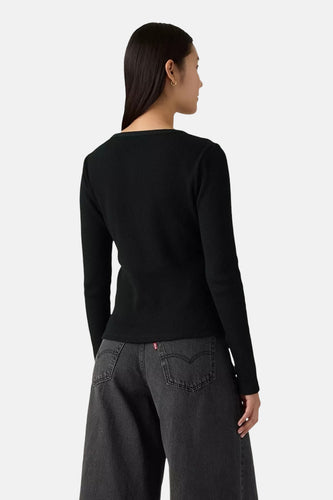 T-shirt à manches longues - noir