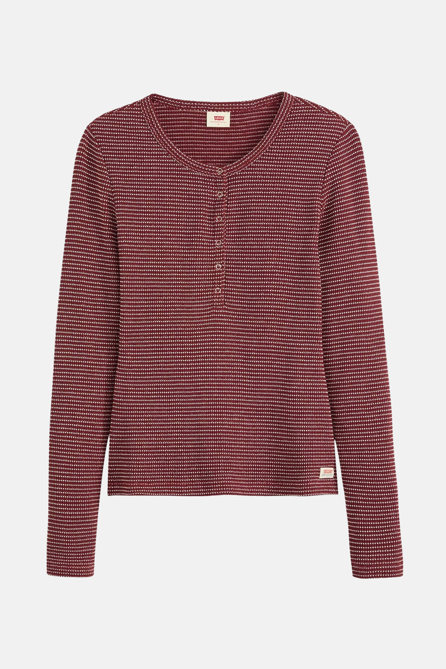 T-shirt à manches longues - Bordeaux