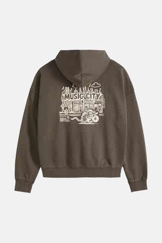 Sweat à capuche - vert