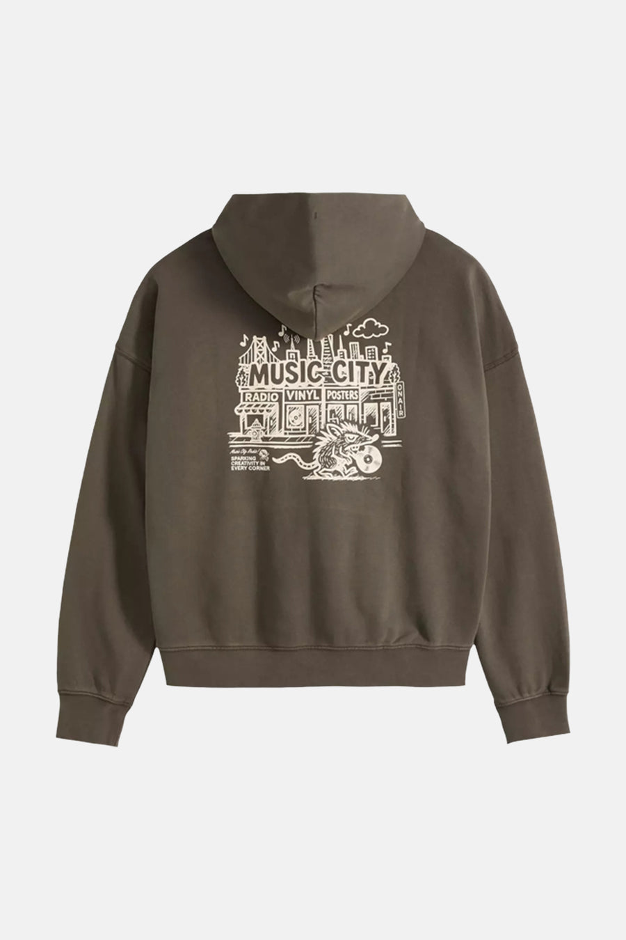 Sweat à capuche - vert