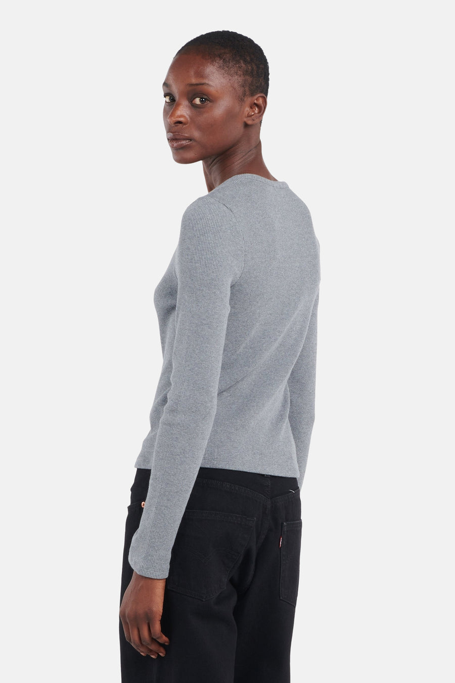 Top uni manche longue gris - Levi's® - Levi's® - 3