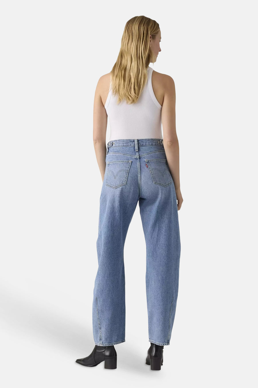 CINCH BARREL - mid blue denim