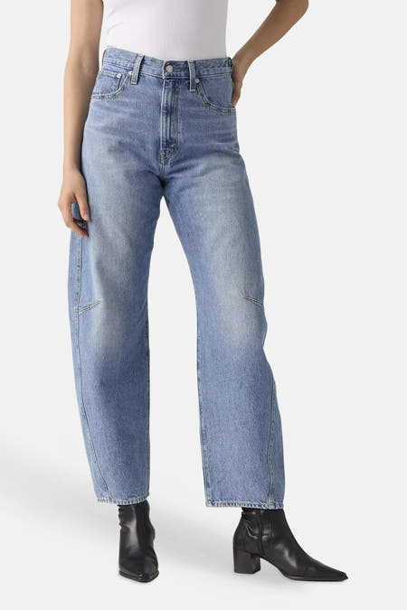 CINCH BARREL - mid blue denim