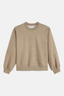 Sweat col O - beige