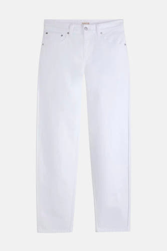 LOOSE TAPER - white denim