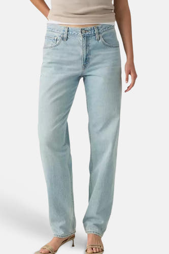 LOOSE TAPER - light blue denim