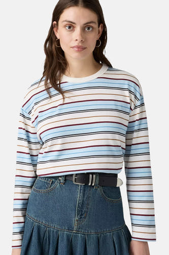 T-shirt à manches longues - bleu