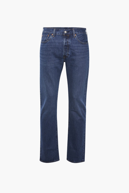 Jean droit - denim bleu moyen