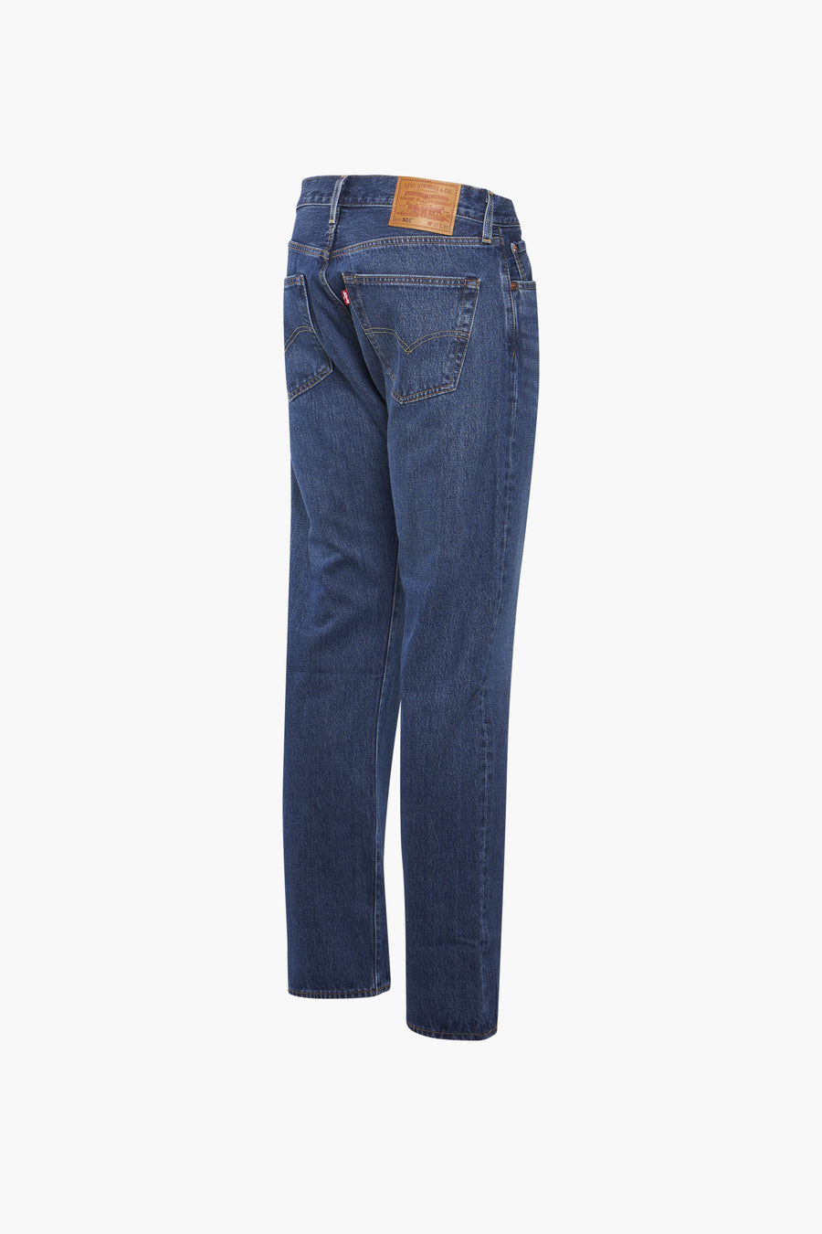 Jean droit - denim bleu moyen