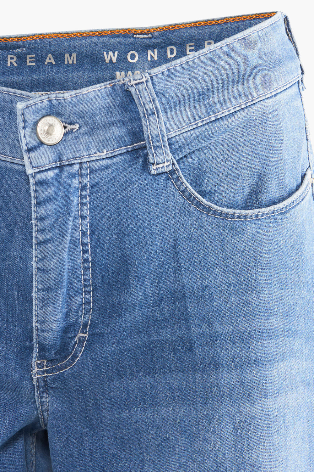 Jeans wide Light blue denim - MAC