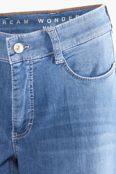 Jeans wide Light blue denim - MAC