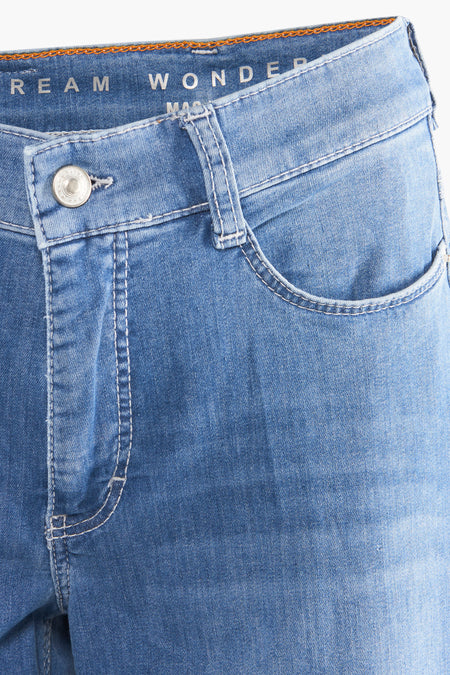 Jeans wide Light blue denim - MAC