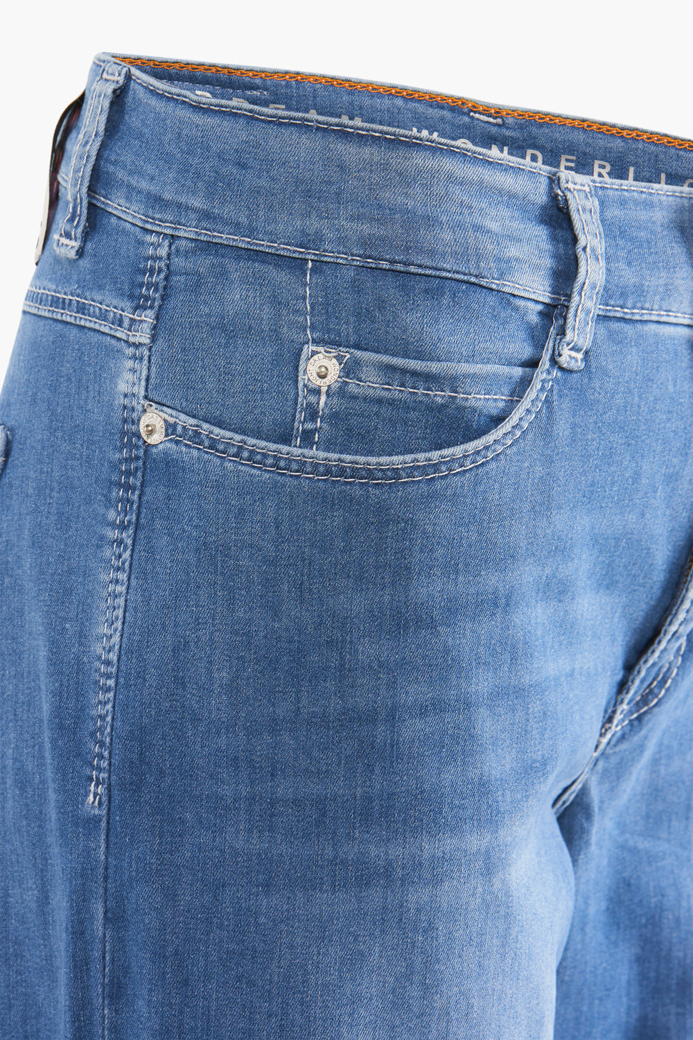 Jeans wide Light blue denim - MAC