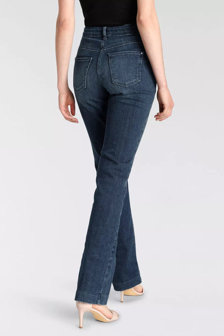 Jeans bootcut Mid blue denim - MAC