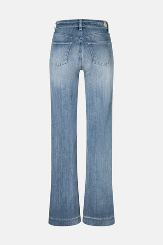 Jeans wide light blue denim - MAC - MAC