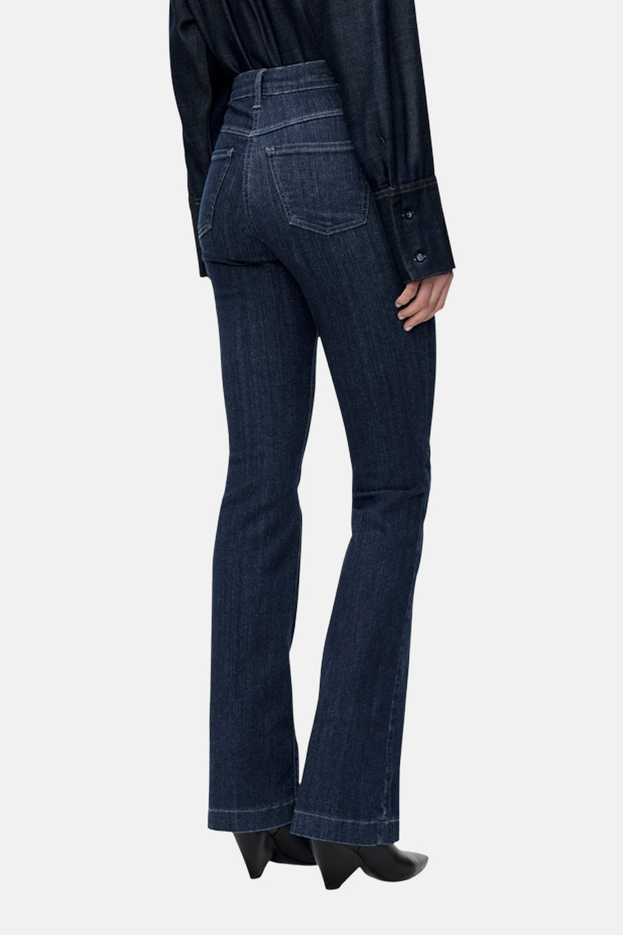 DREAM WIDE - Dark blue denim