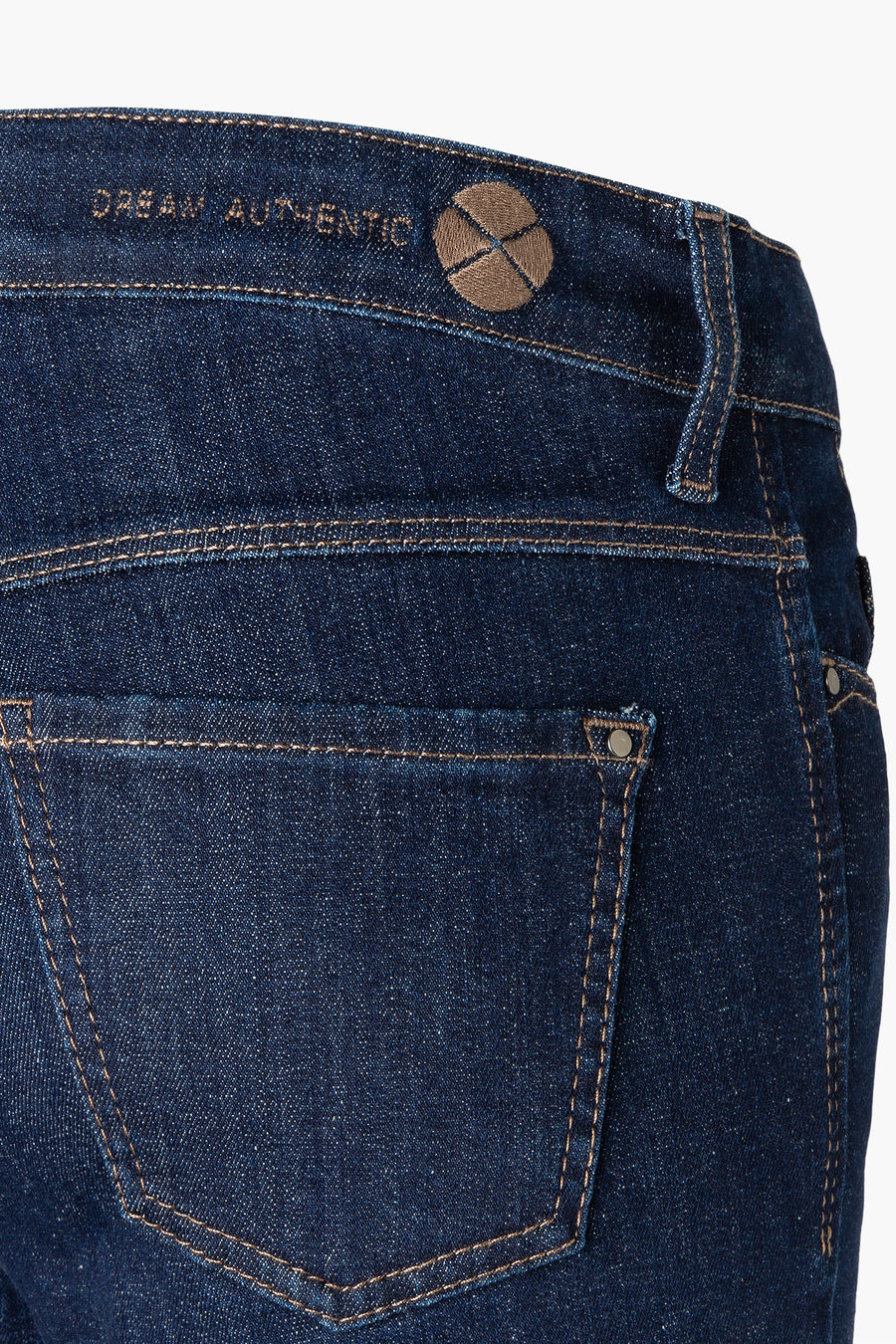 DREAM WIDE - Dark blue denim - MAC