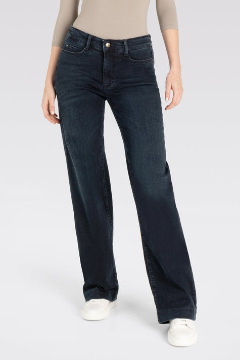 Jeans wide Dark blue denim - MAC