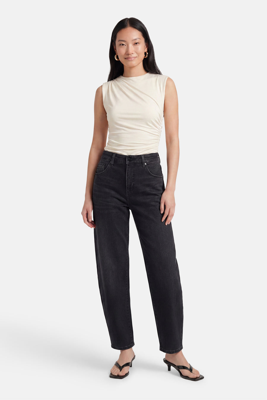 DANNI - dark grey denim