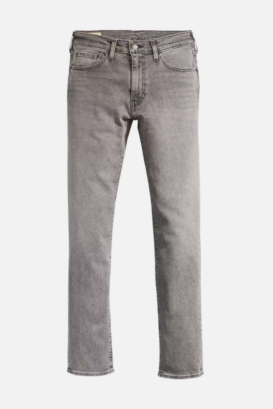 Lichtgrijze slim fit jeans van Levi's, met klassieke denimstructuur en subtiele wassing.
