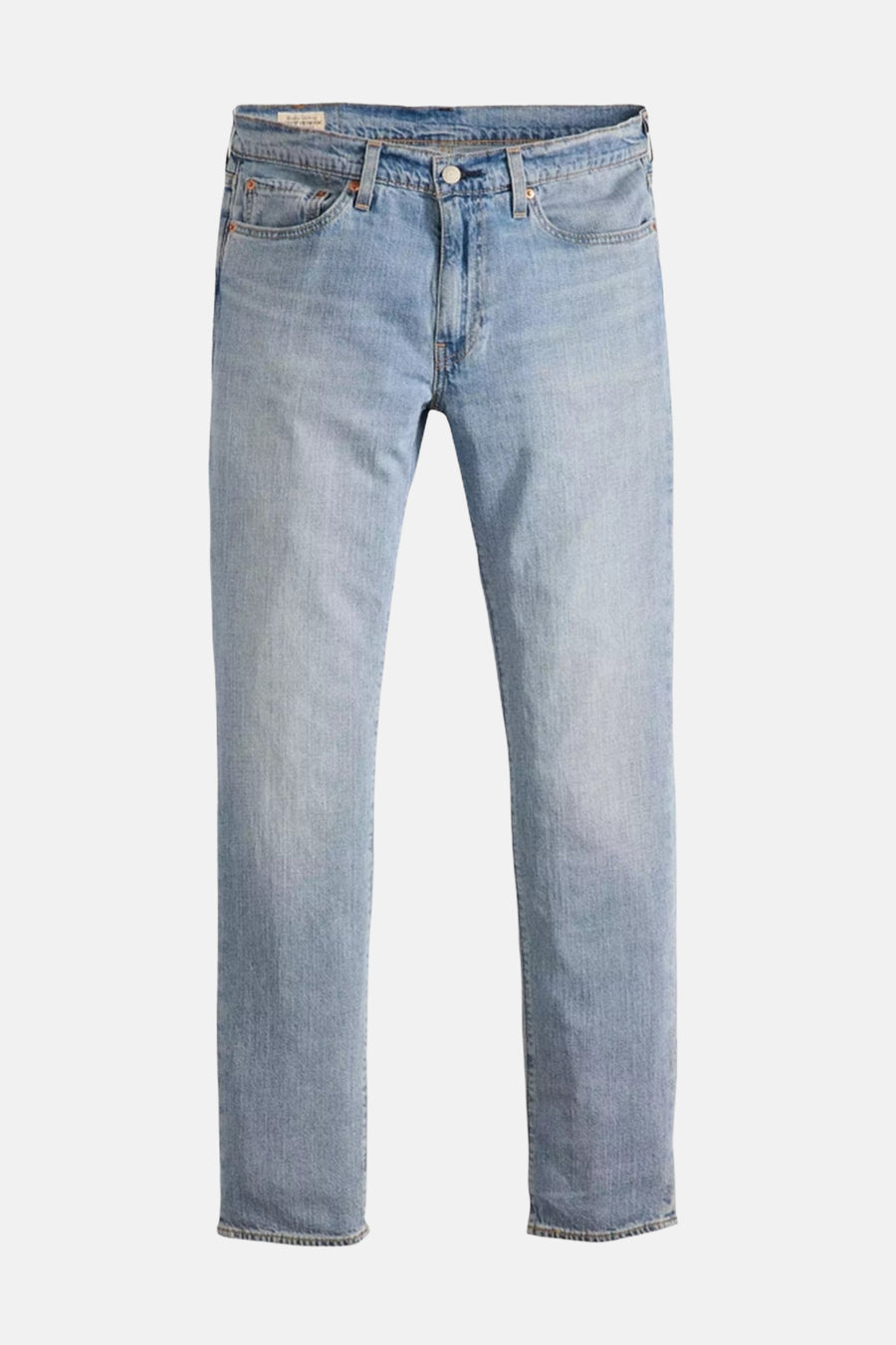 Lichtblauwe slim fit jeans van Levi's, met klassieke denim textuur en subtiele wassing.