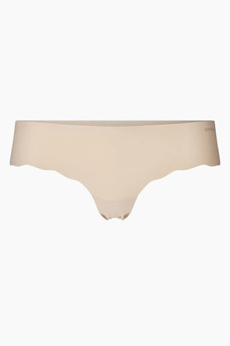 Robe beige de SKINY, sans coutures et avec une finition lisse.